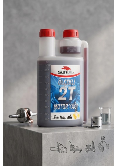 Suroil Ölçekli 2t Zamanlı Motor Yağı 1l
