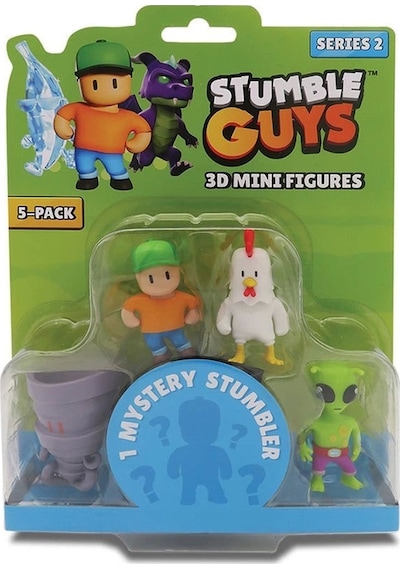 Tuy14000 Stumble Guys 5li Mini Figür S2-sg-30006 5 Standart