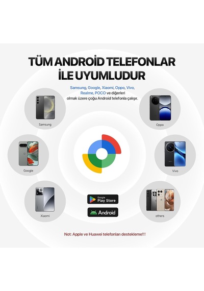 Lexroo Lifemate Lifetag Android İle Uyumlu Smart Tag Google İçin Lisanslı Akıllı  Standart