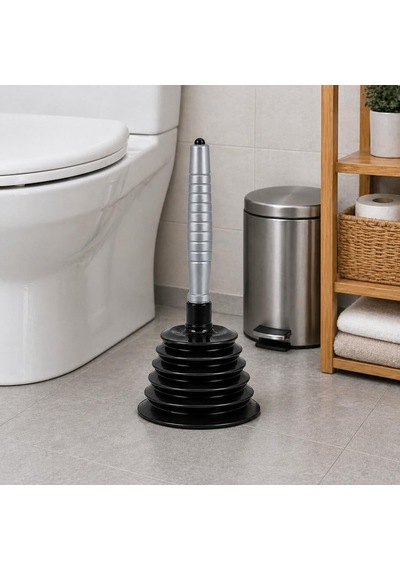 Körüklü Lavabo Pompası 25 Cm Tıkanıklık Açma Pompası Tuvalet Açıcı Pompa Banyo Mutfak Gider Açıcı Vakumlu