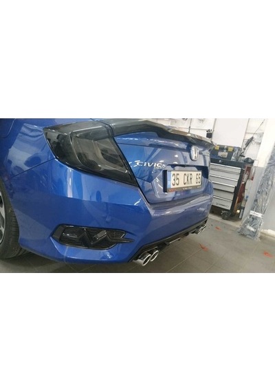 Çmk Honda Civic Fc5 2016-2020 Ritim Dizayn Arka Sis Ledi Smoke