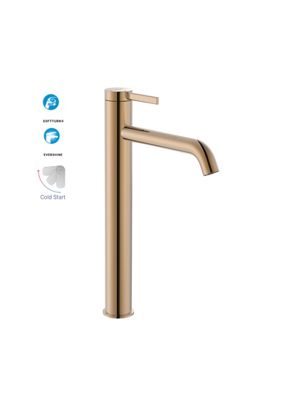 Roca A5a349erg0 Ona Yüksek Çanak Lavabo Bataryası Rose Gold