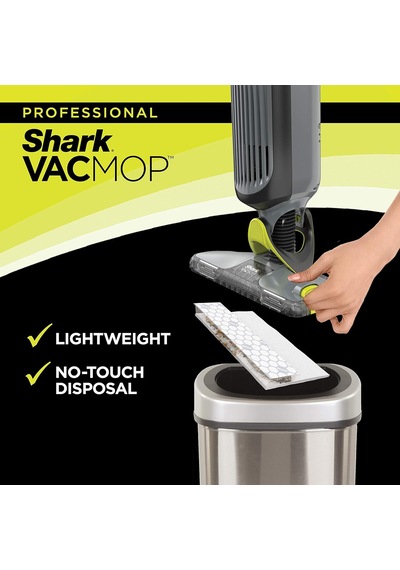 Vmp30 Vacmop Tek Kullanımlık Elektrikli Süpürge Ve Paspas Pedleri, 30 Adet, Beyaz