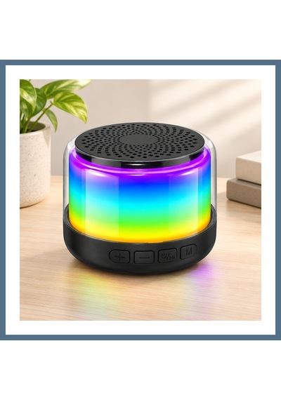 Buradabulabilirsin Bluetooth Hoparlör 3w Rgb Usb/sd Şarjlı Bbz