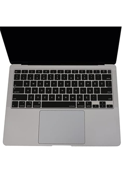 Türkçe Q Klavye Koruyucu Macbook Air 13 A2179 A2337 M1 Uyumlu Us Ansı Düz Enter Ultra İnce Silikon Keyboard Cove