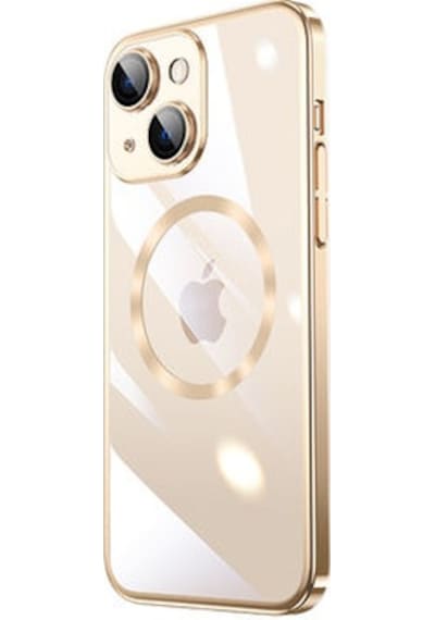 Nihcase Apple Uyumlu iPhone 14 Plus Kılıf Wireless Şarj Özellikli Sert Pc Riksos M-safe Kapak