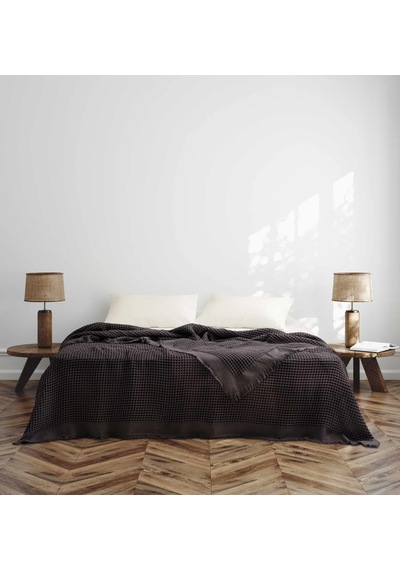 Majoli Optimus Yatak Örtüsü Ve Pike Çift Kişilik Kutulu 240x260 Solid