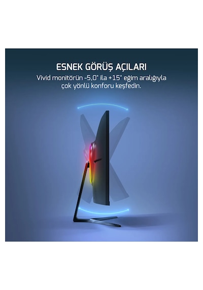 Gamepower Vivid V60 27" Curved 240hz 0.5ms Va Gaming Monitör