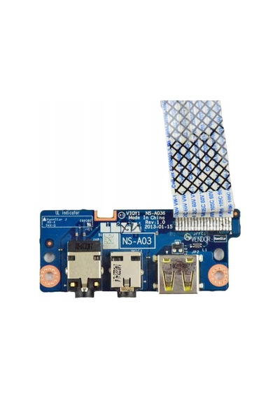 Lenovo Uyumlu Ideapad Y500 20193 Usb Audio Jack Board