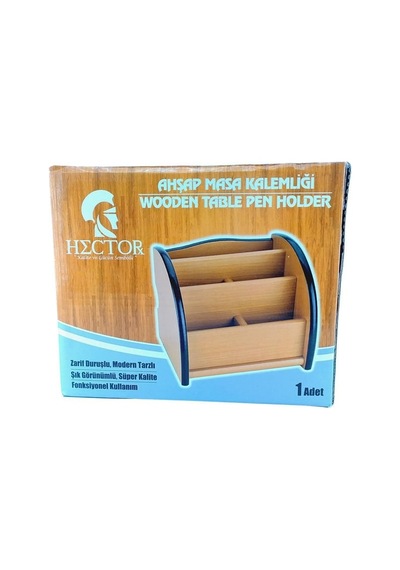 Hector Msk0693 Ahşap Masa Kalemliği Diğer