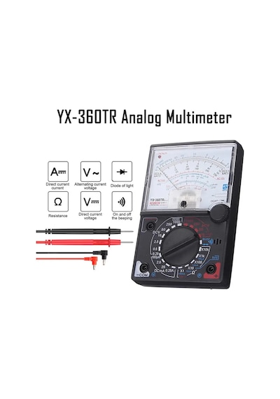 Samwa Yx-360tr E-l-b Analog Ölçü Aleti İbreli Multimetre Elektrik Elektronik Ölçüm Cihazı