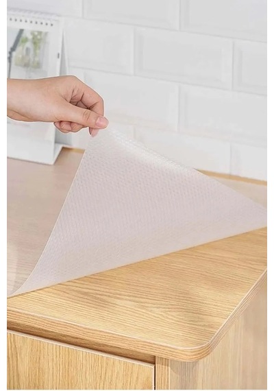 Eva Şeffaf Kaydırmaz Raf Dolap Ve Çekmece Örtüsü 45 Cm X 5 M Renkli