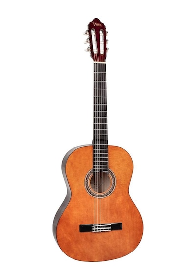 Valencia Vc104tl Klasik Gitar Solak 4/4 Naturel Sap Çelikli