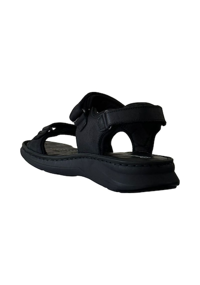 Forelli 40526-g Bruce Siyah Nubuk Erkek Günlük Sandalet Siyah - Nubuk