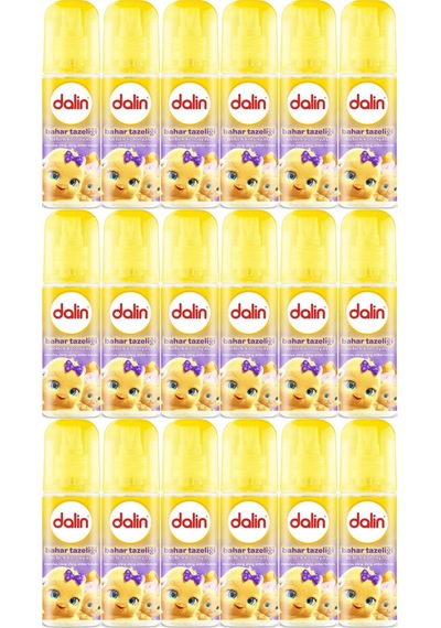 Dalin Bebek Kolonyası 150 Ml Bahar Tazeliği 18'Li Set