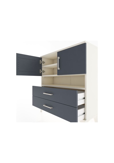 Arges Şifonyer 3 Raflı 2 Çekmeceli 2 Kapaklı 88x30x96 Aytaşı-antrasit Aytası Arges Şifonyer 3 Raflı 2 Çekmeceli 2 Kapaklı 88x30x96 Aytaşı-antrasit Aytası