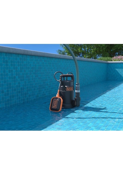 Bxup750pte Temiz Ve Kirli Su İçin Dalgıç Pompa 750 W, Maks. Pompalama Kapasitesi 13.000 L/sa, Maks. Pompalama Yüksekliği 8 M