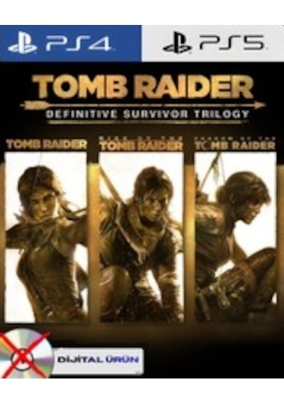Tomb Raider Definitive Survivor Trilogy Seri Playstation 4-5 Uyumlu Dijital
