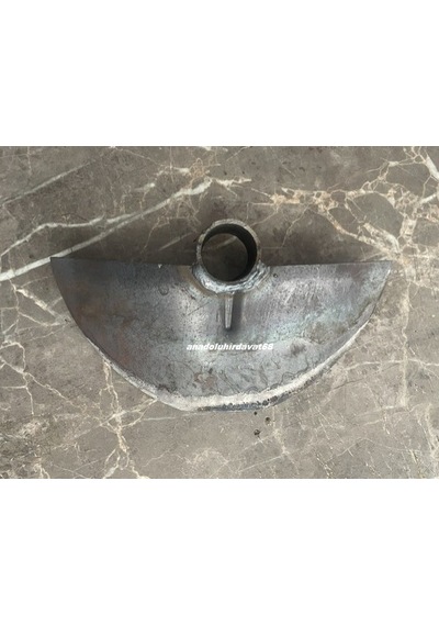 Bk Çelik Karık Çapası Bahçe Çapası Geniş Ay Çapa El Yapımı Çelik Çapa 28cm