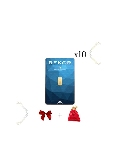 10 Adet 1 Gr 24 Ayar Rekor