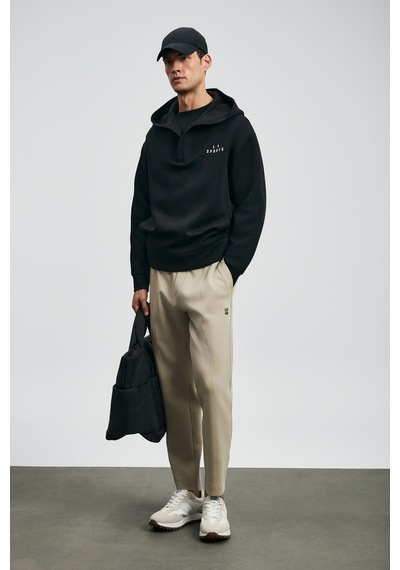 Lufian Road Erkek Sweatshirt Siyah Siyah 112030180100100 Siyah