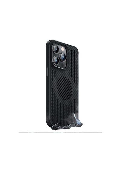 Benks Apple Uyumlu iPhone 14 Pro Max Kılıf Benks Karbon Magnetik Soğutucu Özellikli Telefon Kılıfı Benks-ZTA82088