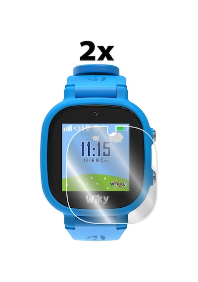 Wiky Watch 5e Çocuk Saati İçin Ipg Hydrogel İnce Tpu Ekran Koruyucu 2 Adet