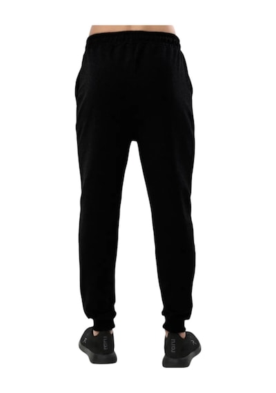 Raru Ribanalı Sweat Pantolon Sentus Siyah