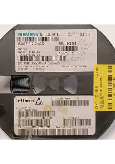 Bc846s-e6327 Infıneon Smd Transistör 200 Adet