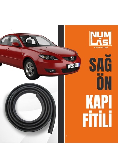 Mazda 3 Sedan 2003-2008 Sağ Ön Kapı Fitili-a Kalite-numlas-nm4131