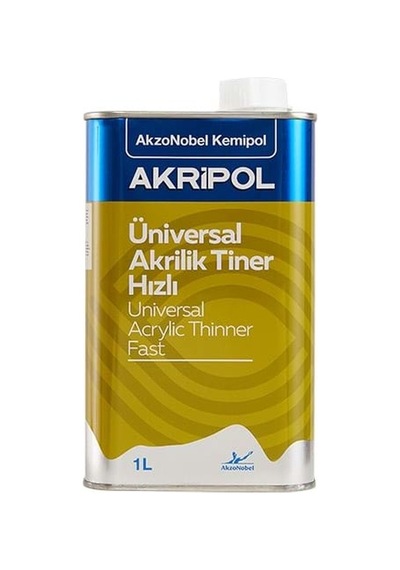 Akripol Unıversal Akrilik Tiner Hızlı Fast 3 Lt 0