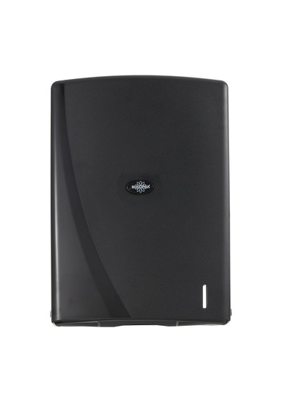 Rulopak R-1312s Modern Z Kat 400'lü Havlu Dispenseri, Plastik, Siyah Diğer