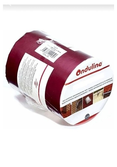 Onduline Onduband Pro Red Kırmızı Baca Bandı Yapışkanlı Uzunluk 10 Metre En 30 Cm 1 Top