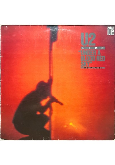 U2 Live Under A Blood Red Sky Special Price Lp Plak