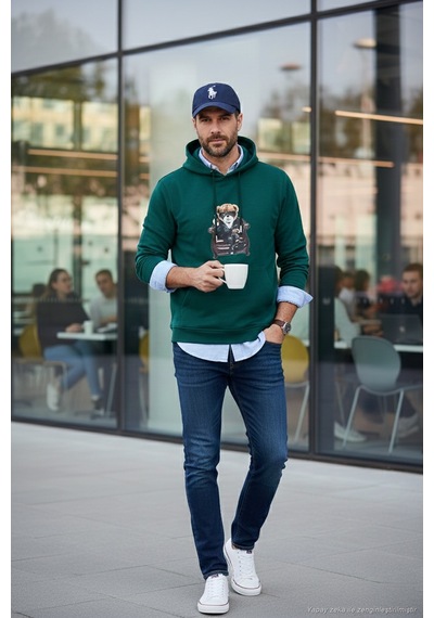 Buratti Erkek Sweat 6141005b Petrol PETROL