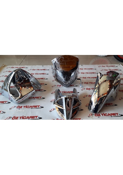 Mh Drift Grenaj Far Seti+Yarasa Çamurluk+Sakal+Bıyık Set Nikelaj