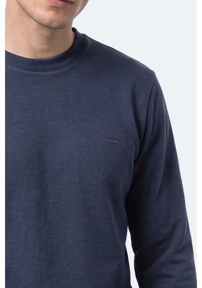 Slazenger Klahan I Erkek Lacivert Sweatshırt