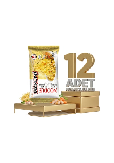 Dudomi Tavuk Çeşnili Noodle 12x70 Gr
