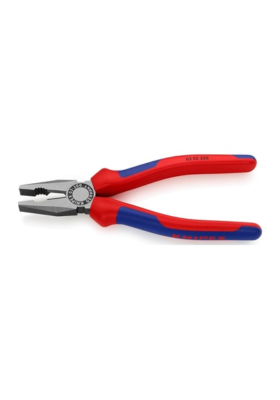 Knipex Kombine Pense Siyah Atramente, Çok Bileşenli Kılıflı 200 M