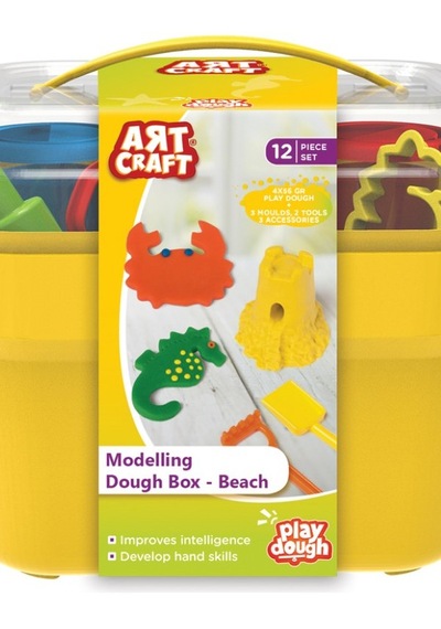 Art Craft Oyun Hamur Sepeti Kumsal Çok  Renkli