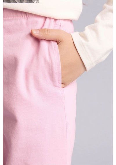 Defacto Wıde Leg Düz Paça Gabardin Pantolon Kız Çocuk G0607a826smpn171 Pembe-pn171 Defacto Wıde Leg Düz Paça Gabardin Pantolon Kız Çocuk G0607a826smpn171 Pembe-pn171