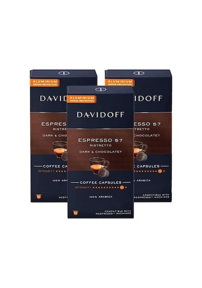 Davidoff Espresso 57 Ristretto Dark & Chocolatey Kapsül Kahve 3 x 10'lu