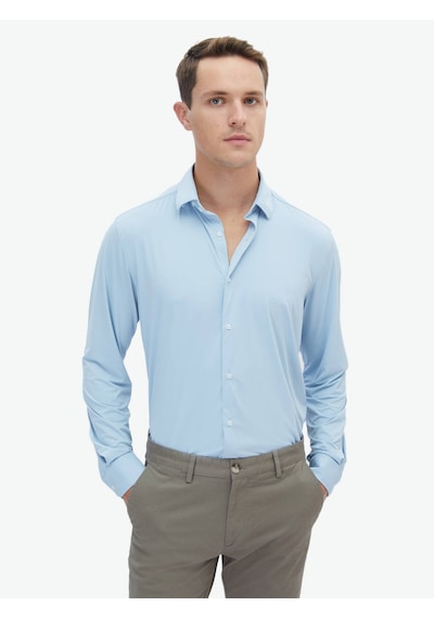 Kip Mavi Regular Fit Casual Gömlek Mavi