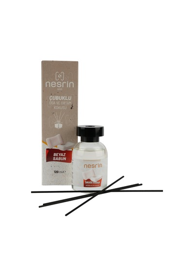 Nesrin 120 Ml Cam Kutulu Bambu Koku Beyaz Sabun - 8690352728213hsa Diğer