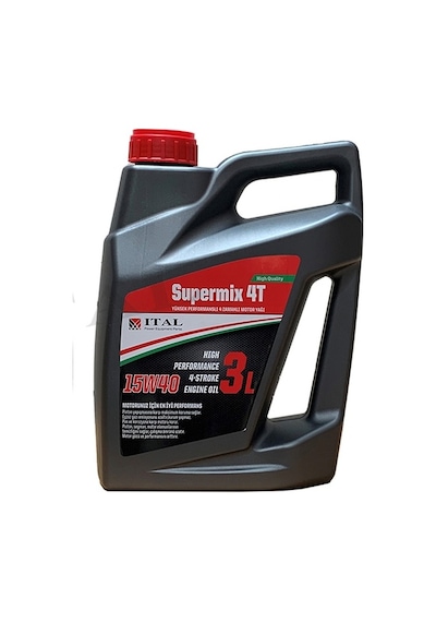 Ital Motor Yağı Süpermix 4 Zamanlı 3 Litre 15/40