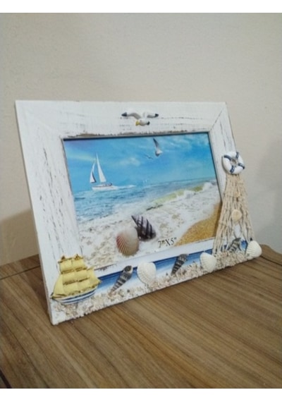 Deniz Temalı Dekoratif Çerçeve (503043737)