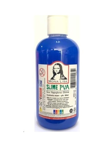 Südor Slıme Yapıştırıcı 250 ML Fosforlu Mavi Sl07-13