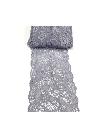Likralı Dantel Esnek Dantel 1 Metre Yaprak Model