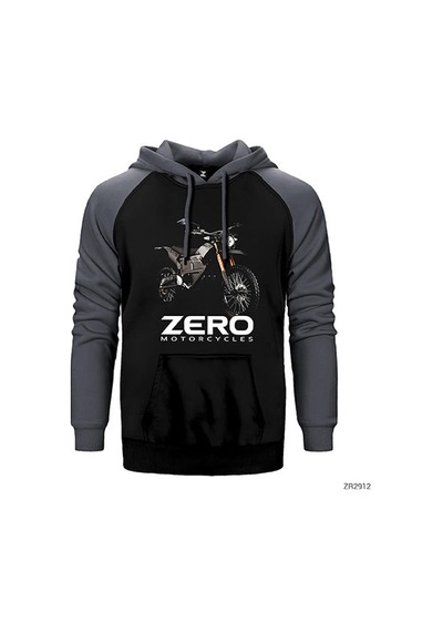 Zero Fx Sarı Renk Reglan Kol Sweatshirt / Hoodie
