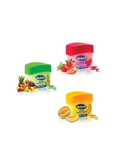 Mediwell Dudak Bakım Kremi - Tutti Frutti Aromalı